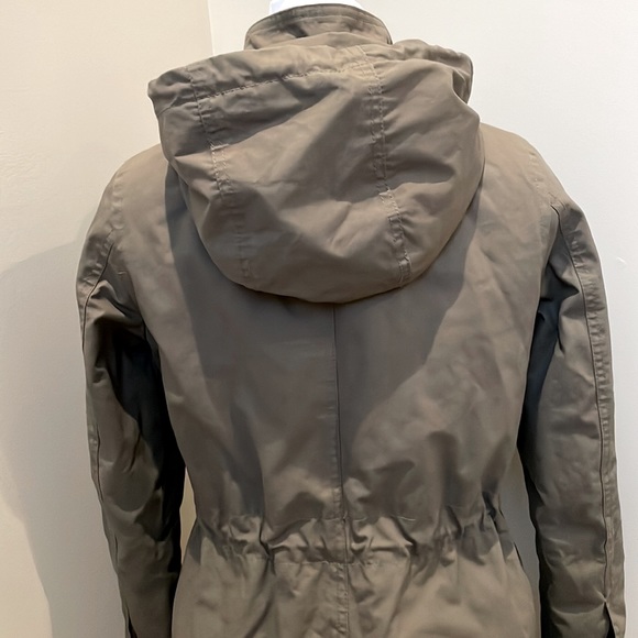 Gap Coat Lined Pockets Zip Up Button Up Size XS - Picture 7 of 14